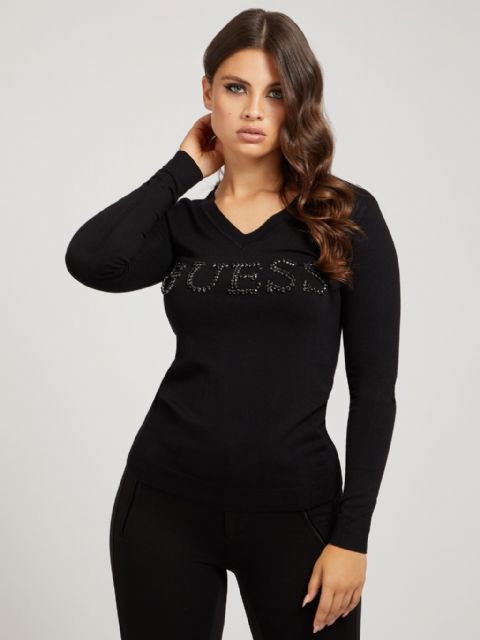 Maglione Donna Viscosa GUESS / modello W2RR21Z2NQ0-JBLK